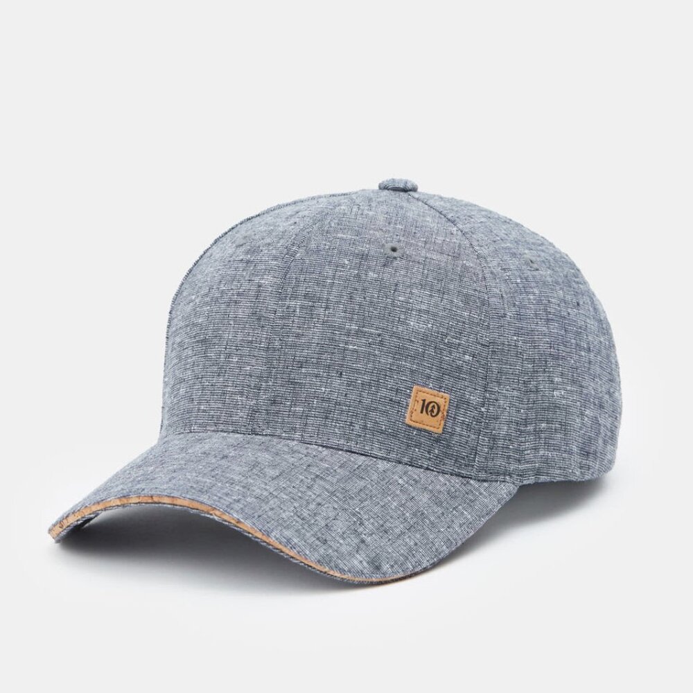 Tentree - Cork Icon Hemp Hat midnight blue heather